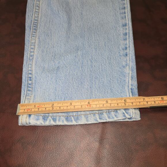 Vtg Levi 560 Jeans Mens 30X30 (29) Made in USA Loose Fit Tapered Leg Denim 90s - Picture 14 of 16
